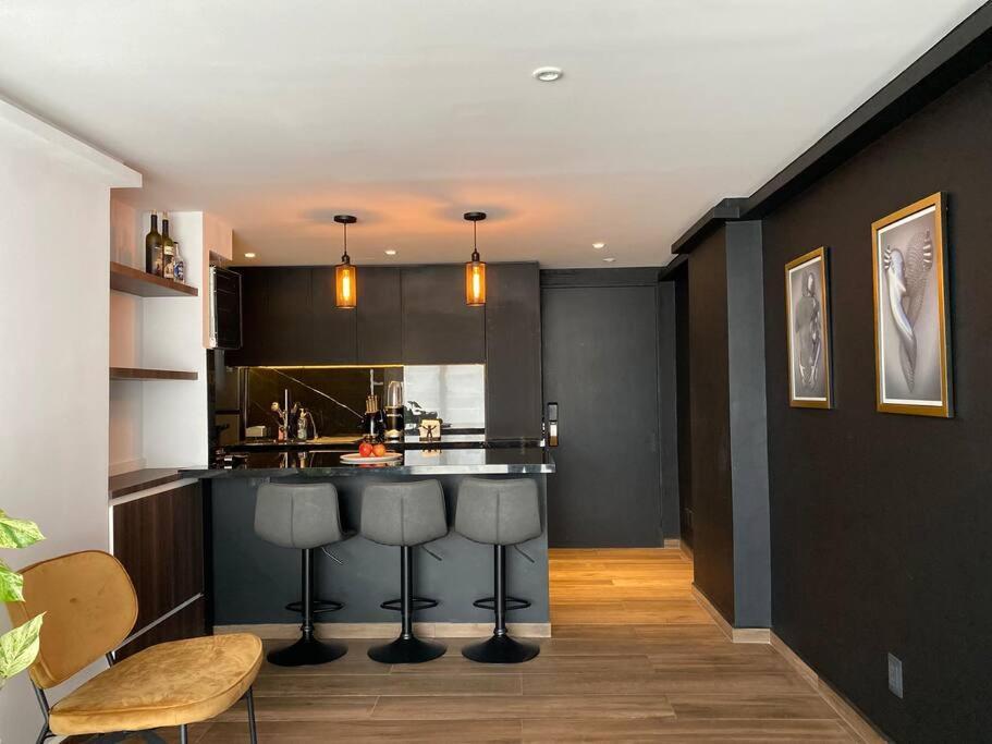 Black Loft. Moderno Y Nuevo, Super Ubicado. Мексико Сити Екстериор снимка